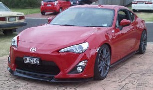 GT86 Front Lip Spoiler Splitter