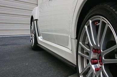 2011 STi WRX Subaru Side Skirt Extensions