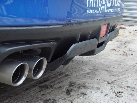 Subaru 2015 STi WRX rear diffuser