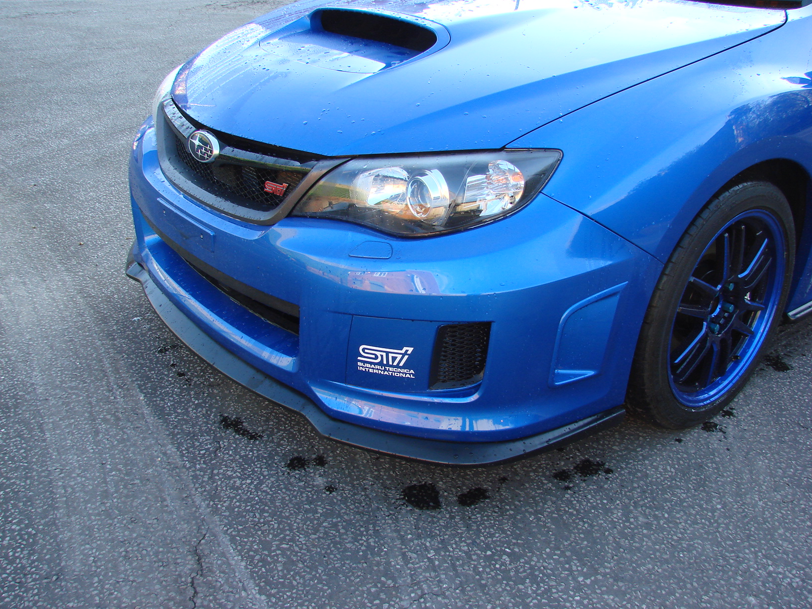 Subaru WRX STi 2011 Front Lip Spoiler Splitter