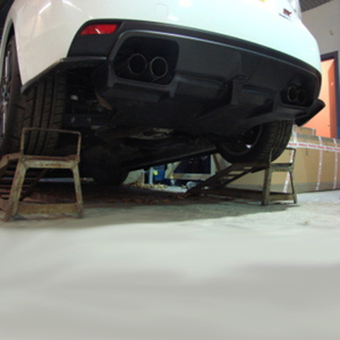 HT Autos Two-Piece Rear Diffuser 2002-2007 WRX/STI Sedan 