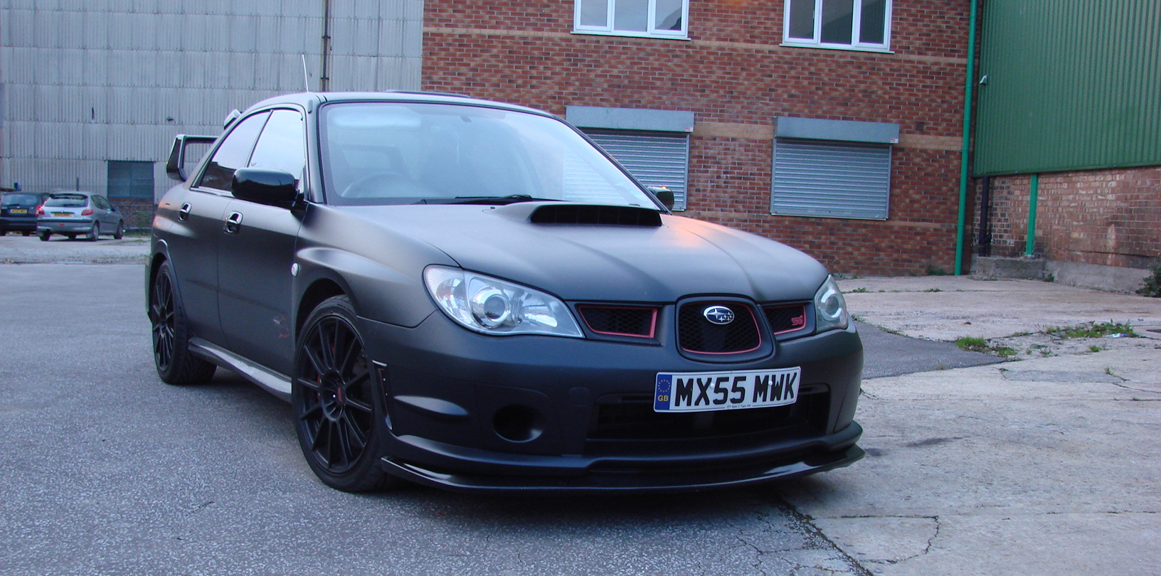 Subaru Impreza V-LTD 06-07 Hawkeye Front Lip Spoiler / Splitter