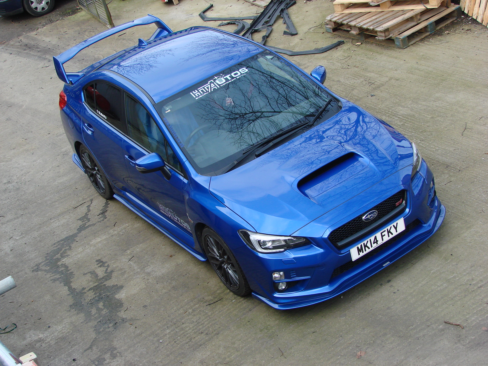 Subaru STi WRX 2015 V2 Curved Bottomline Full Body Kit NEW DESIGN. HT Autos.