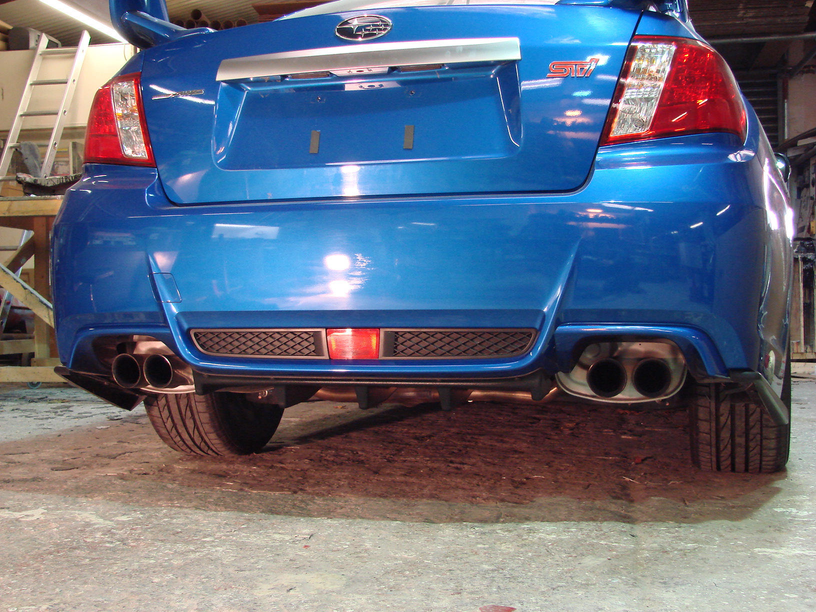 WRX STi Rear Diffuser to Suit 2011, 2012, 2013, 2014 Subaru