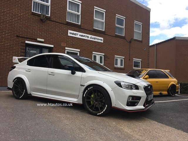 subaru 2015 sti wrx fender flares, wide arches by HT Autos UK