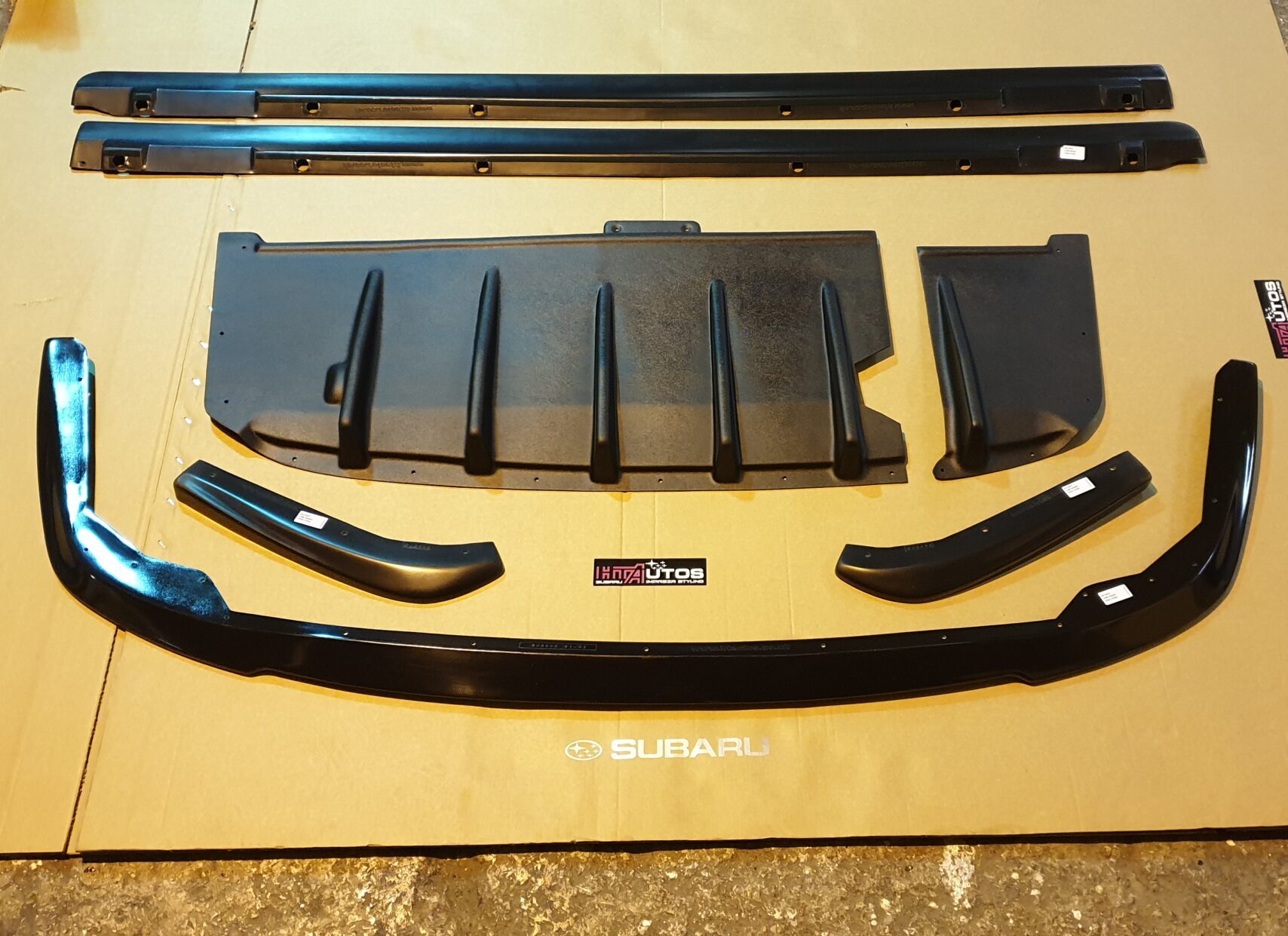 Bugeye Body Kit Bundle. Full Subaru Impreza Lip Kit and Diffuser