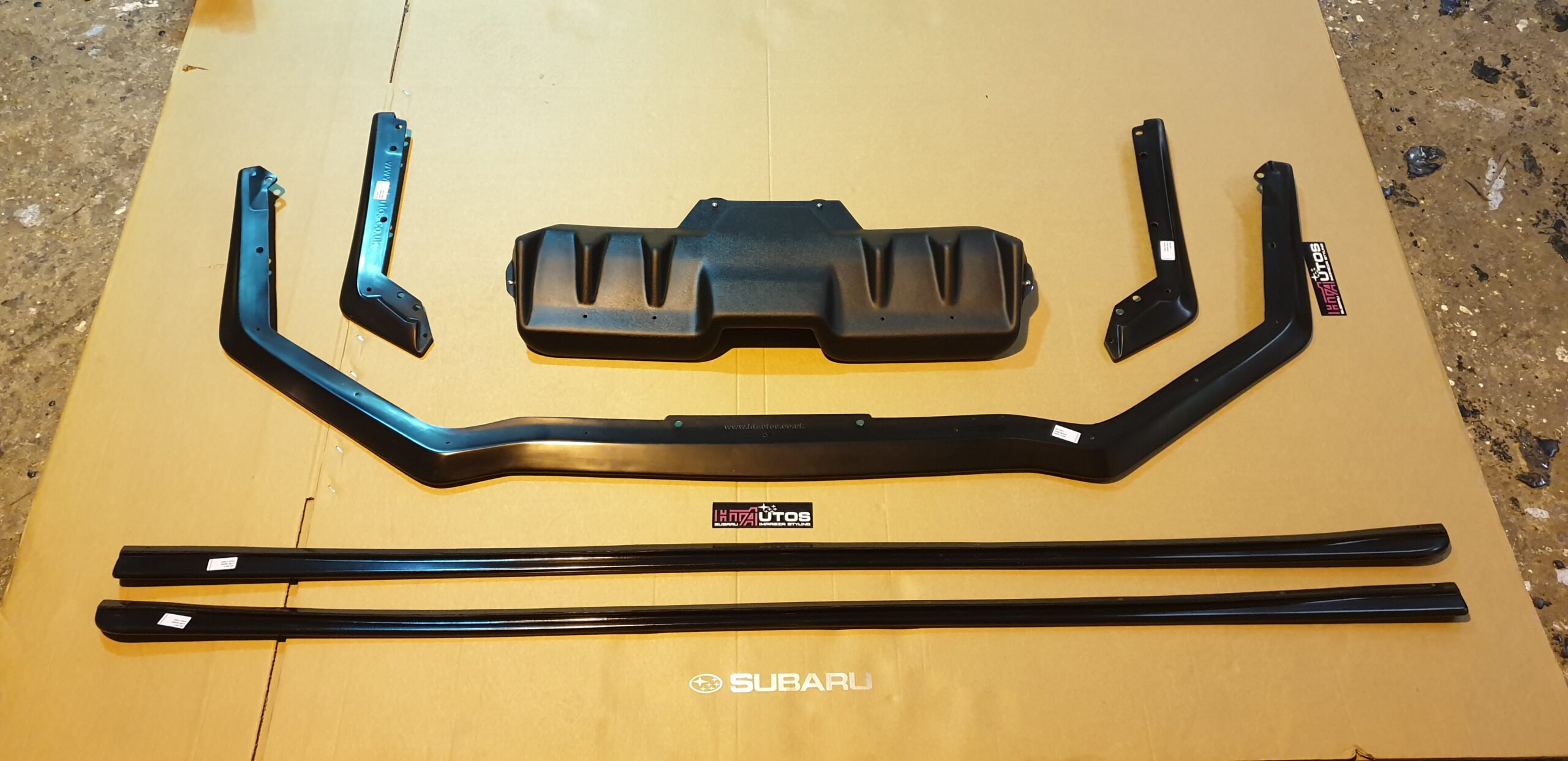 Subaru STi WRX SEDAN 2015. Full Body Kit & Diffuser