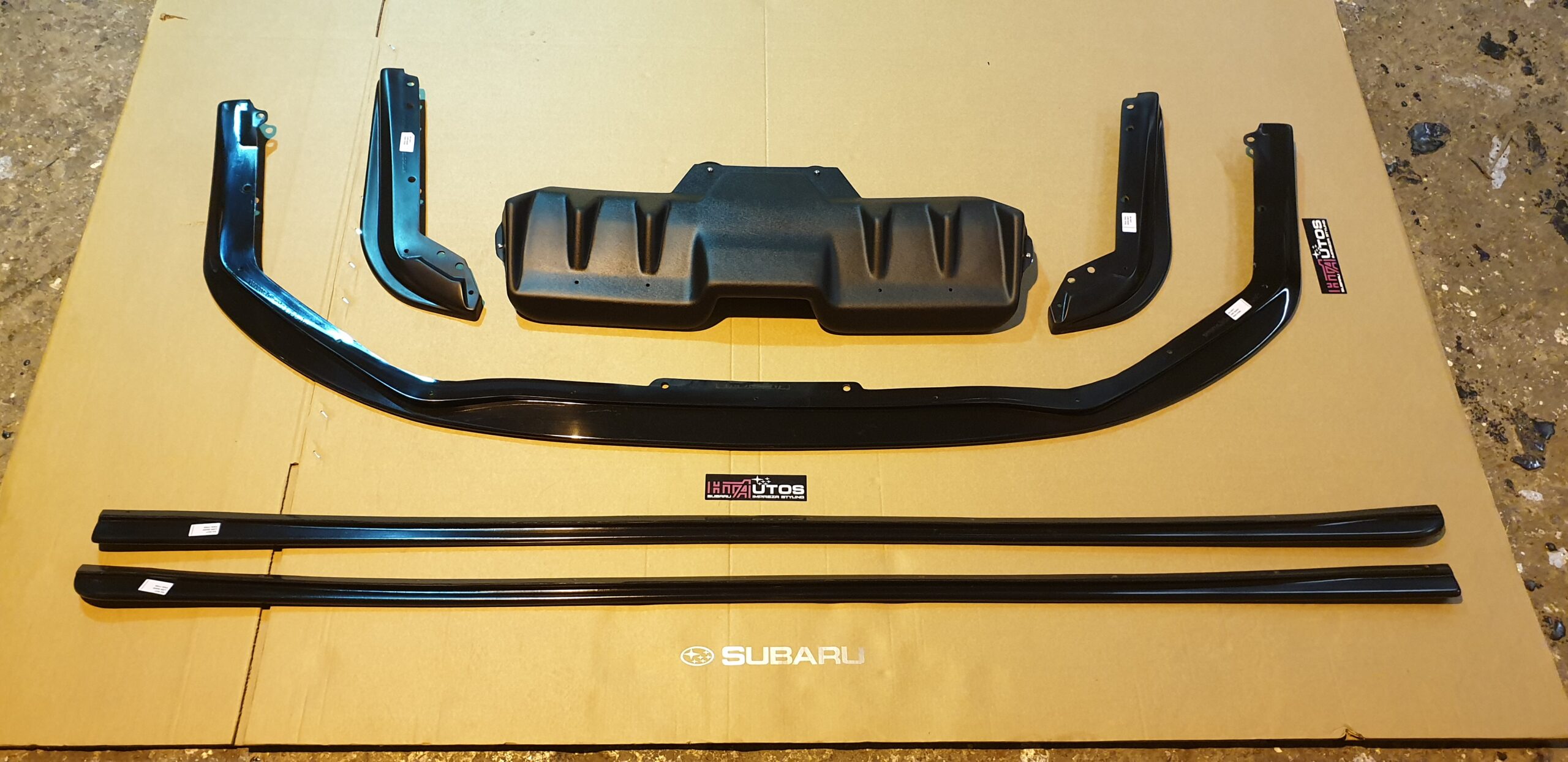 V2 Body Kit Bundle, Lip Kit And Diffuser Subaru WRX STi 2015 +
