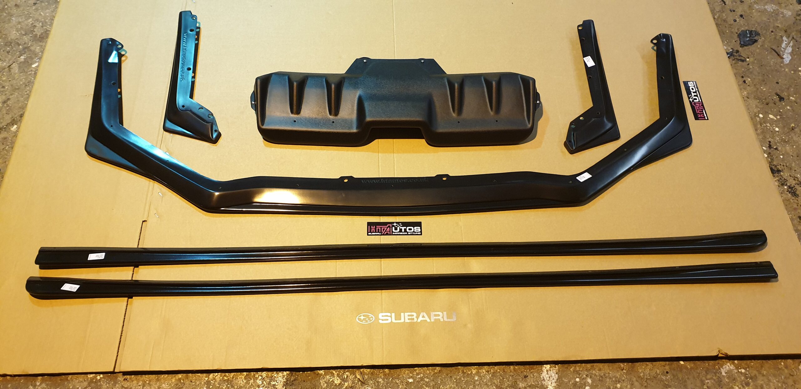 V3 Body Kit Bundle, Lip Kit And Diffuser Subaru WRX STi 2015 +