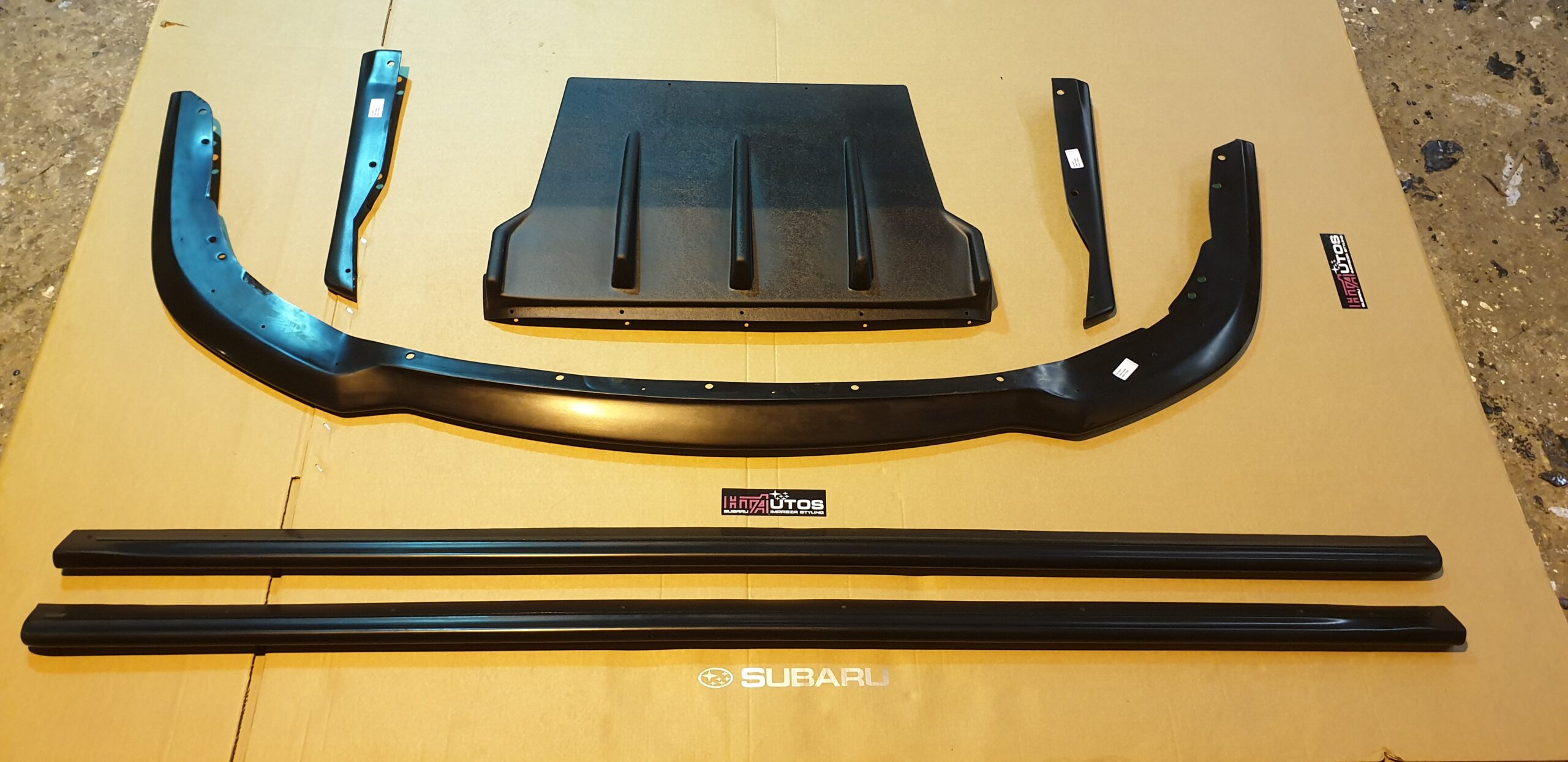 Subaru STi WRX SEDAN 2011-14. Full Body Kit & Rear Diffuser