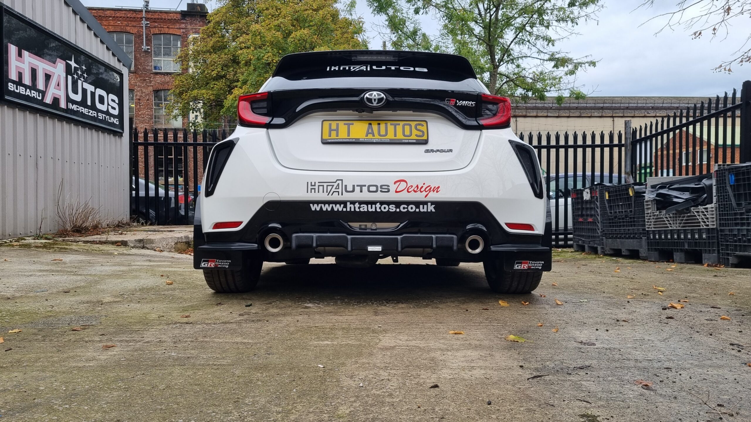 Toyota GR Yaris Diffuser Matt Black