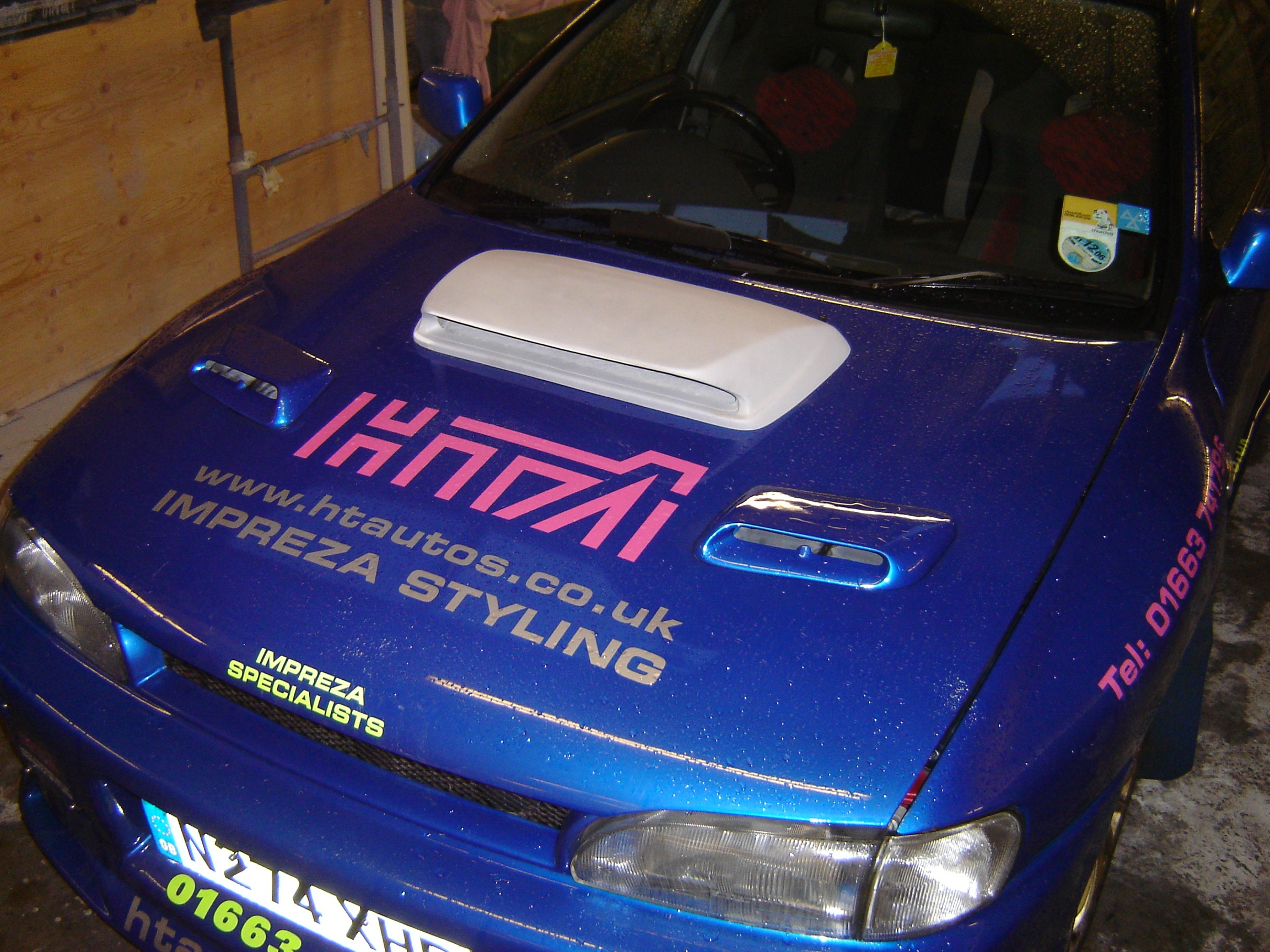Large STi Bonnet Scoop fits Subaru Impreza Classic 1992 - 1996 Prefacelift