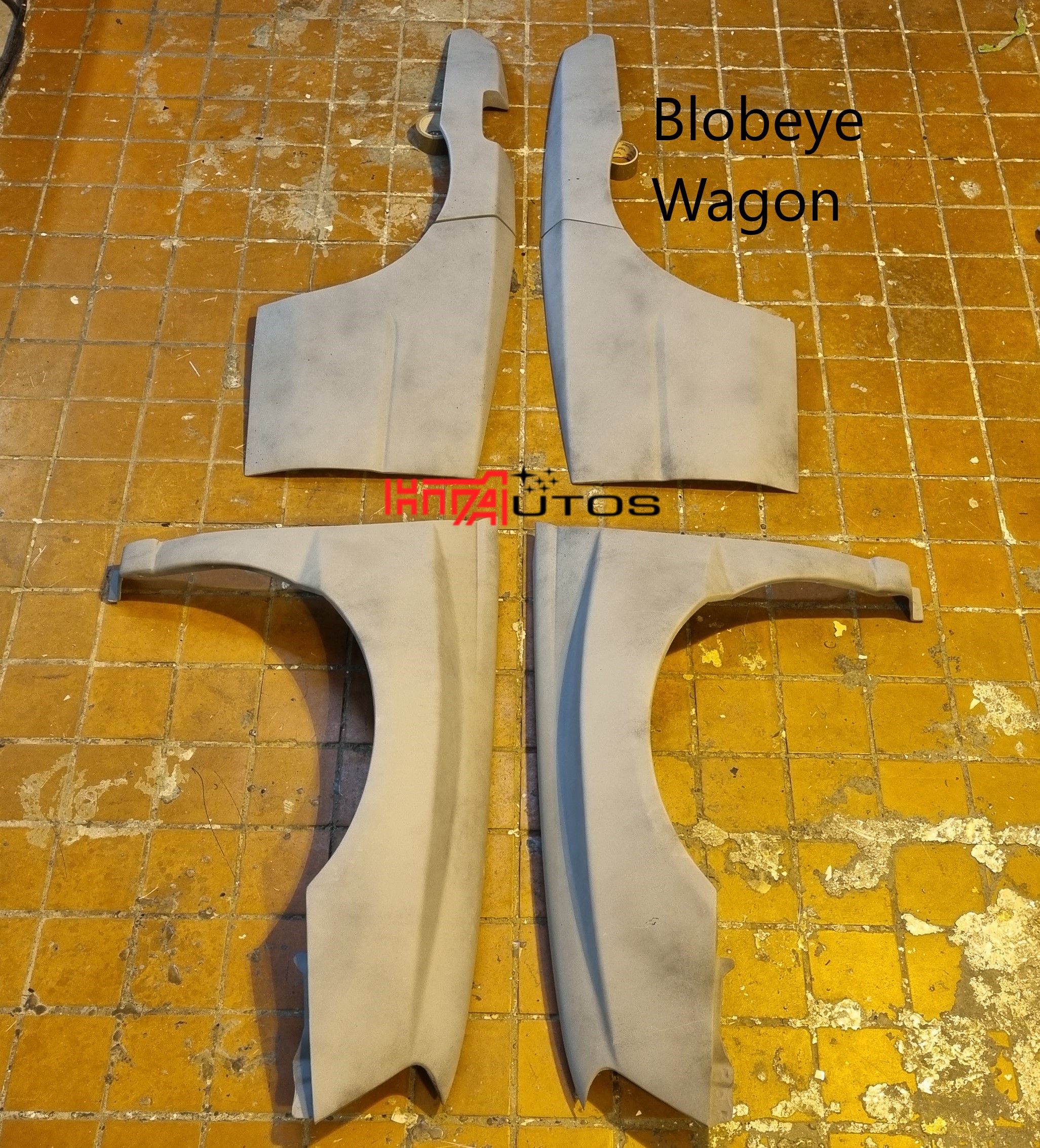 WRC Wide Arched Body Kit for Blobeye Subaru Impreza WAGON / ESTATE