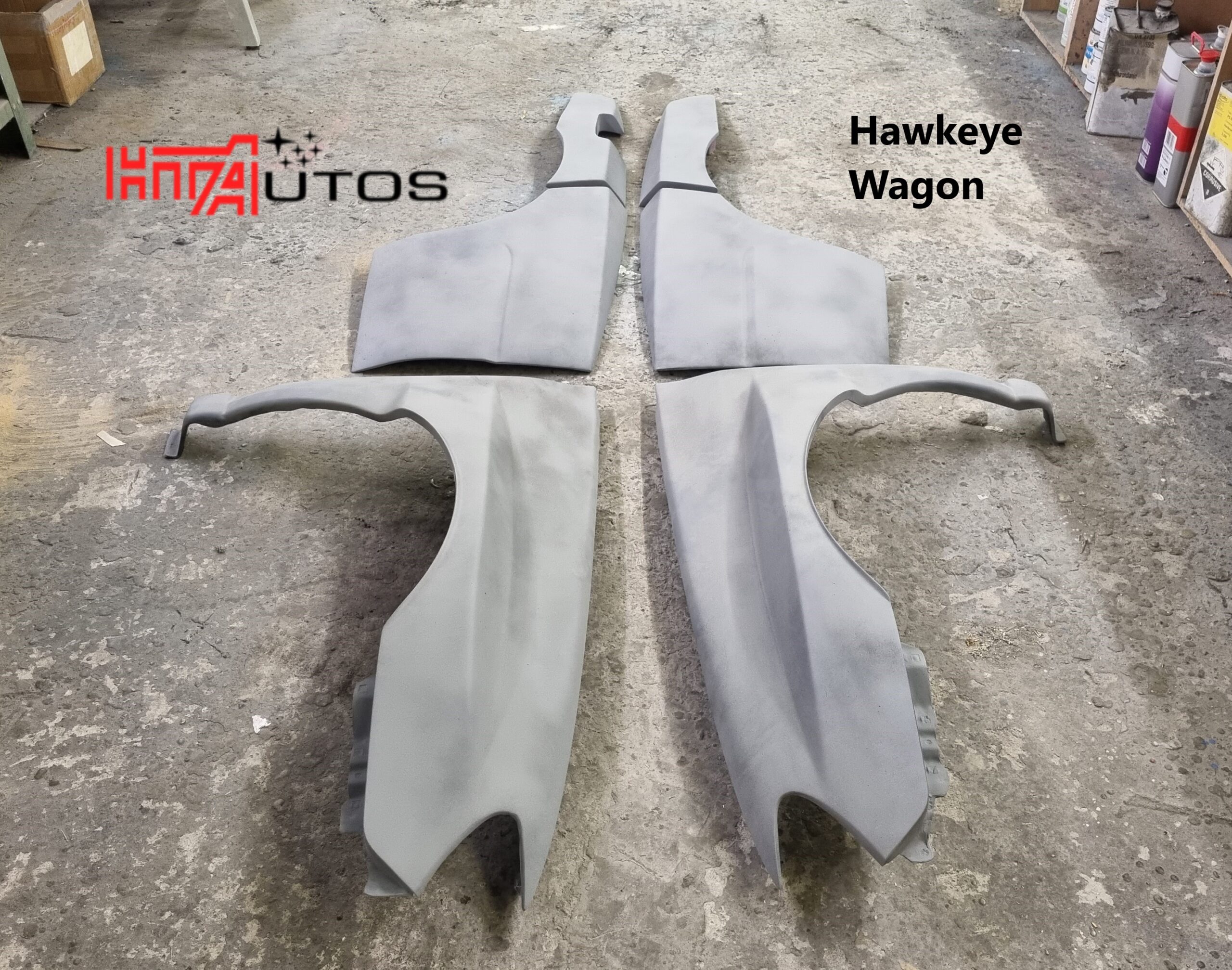 WRC Wide Arched Body Kit for Hawkeye Subaru Impreza WAGON / ESTATE